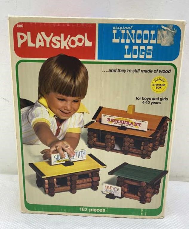 Playskool Lincoln Logs 162 pcs