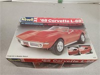 Revell 68 Corvette L-88 model kit, 1/25th scale