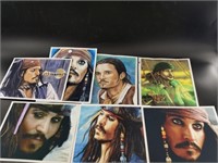 Mixed collectibles from "Pirates of the Caribbean"