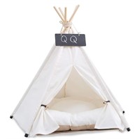 Pet Teepee with Cushion for Dogs and Cats