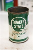 QUAKERSTATE 10OZ. OUTBOARD OIL CAN