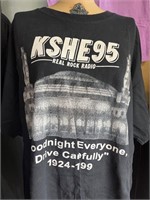 K-SHE 95 checkerdome farewell concert T-shirt