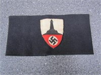 DRKB German Armband, Shipped back from WWII