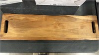 ACACIA GRAZING BOARD - NIB 31.5" X 9" X 1"