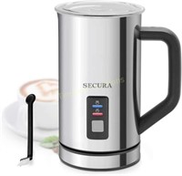 Secura Milk Frother  16.9oz Stainless Steel
