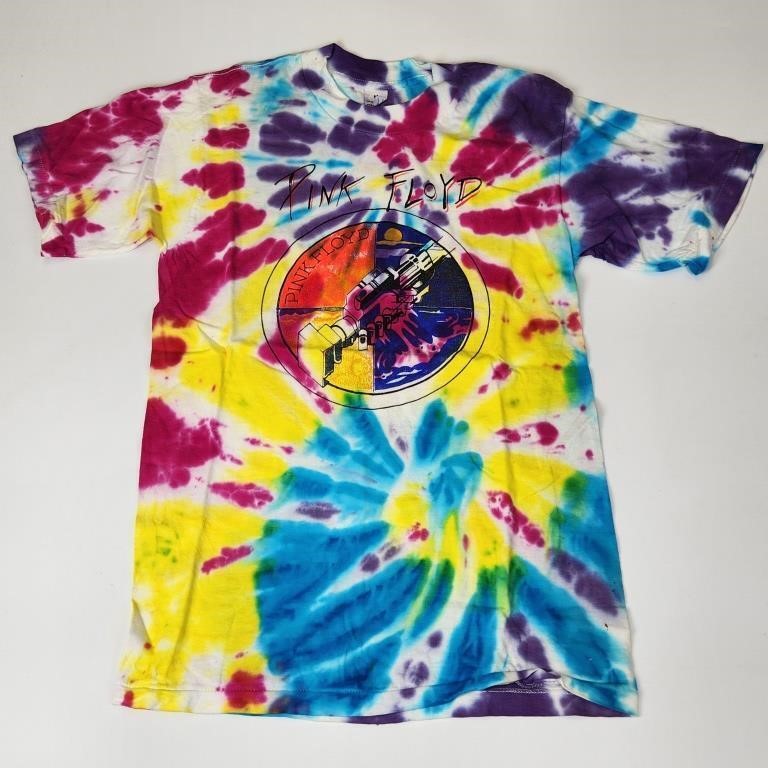 VINTAGE PINK FLOYD TIE DYE THE WALL SHIRT