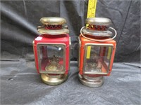 2 Matching Hanging Oil Lamps (Made in Honk Kong)