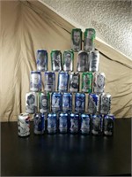 Star Wars & 2001 All Star Collectiable Pepsi Cans