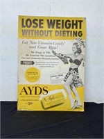 AYDS WEIGHT LOSS POSTER