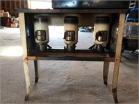 Century old Ivanhoe kerosene stove w/oven & wicks
