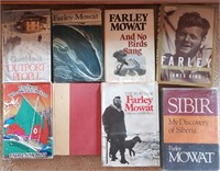 Eight Farley Mowat Books