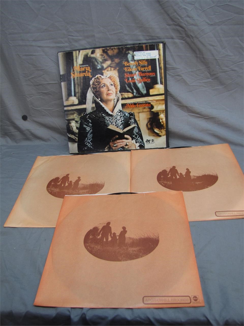 3 Vintage Donizetti: Maria Stuarda Vinyl Records