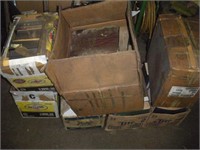 (7) Boxes Vintage Repair Manuals - Poor Condition