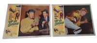TWO VINTAGE "UP IN SMOKE" MOVIE POSTERS 1957