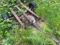 Small Single Axle Trailer -NO TITLE, FARM USE ONLY
