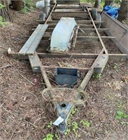 RV Trailer Frame - NO TITLE/FARM USE ONLY