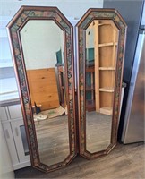 Pair of long mirrors! 17" w x 54" h. 1 mirror