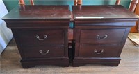Pair of matching night stands. 1 night stand has