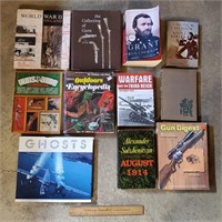 Assorted Books - Guns, History +