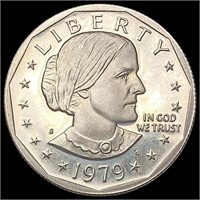 1979 Susan B Anthony Dollar GEM BU