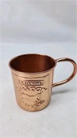 Smirnoff copper mug