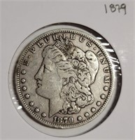 S - 1879 MORGAN SILVER DOLLAR -2