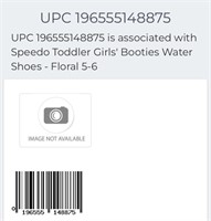 TODDLER SWIM SHOES QTY 4 (NEW)