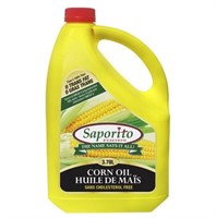 Saporito Foods Corn Oil, 3.78L
