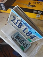 Assorted License Plates