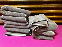 Pottery Barn Gray Hand Towels and Wash Cloths