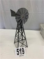 vintage miniature windmill 17"T