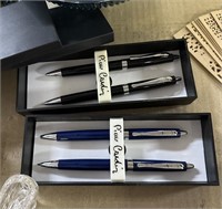 2PC PIERRE CARDIN PEN SETS BLUE & BLACK