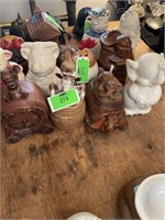 A Collection of Cookie Jars
