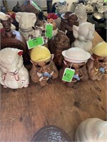 A Collection of Cookie Jars