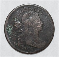 COIN - 1807 FLOWING HAIR LARGE CENT