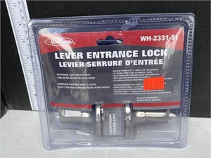 Lever entrance lock