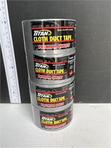 4 rolls of cloth duct tape