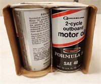 2 CYCLE OUTBOARD MOTOR OIL (4 12 OZ CANS)