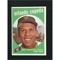 1959 Topps Orlando Cepeda Card