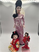 Midcentury Asian Doll Collection