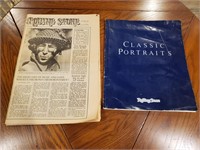 Rolling Stones vol 1issue 1 and classic portraits