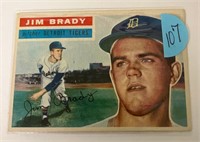 1956 Topps Jim Brady #126