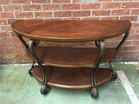 Vintage Timber Side Table - 760x1220