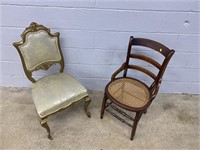 2 Various Side Chairs