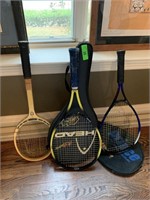 LOT OF TENNIS RACQUETS / RACKETS