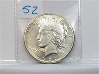1927 P Silver Peace Dollar