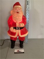 Vintage Blow mold Santa Claus