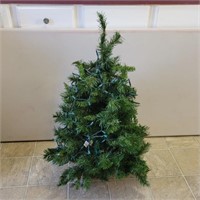Lighted 37" Christmas Tree