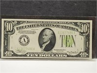 1934 US $10 Reserve Note