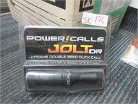 Power calls double reed duck call .